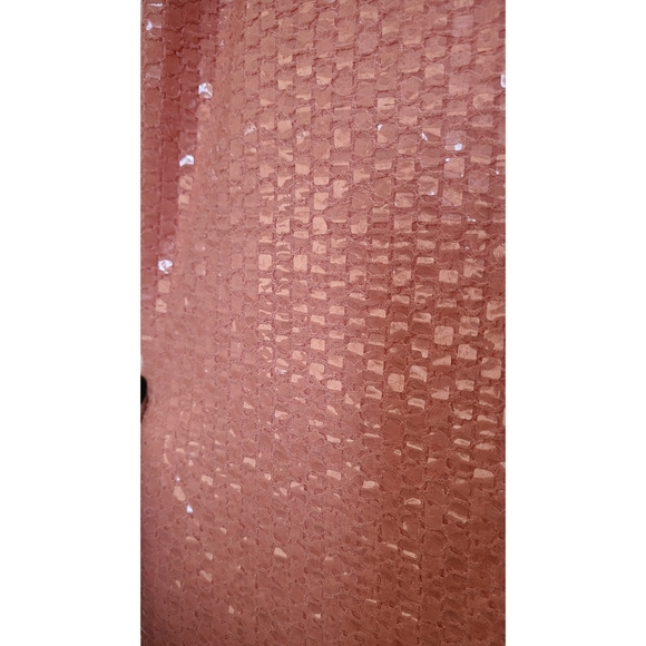 H&M Sequin Peach Pencil Skirt - Picture 2 of 3